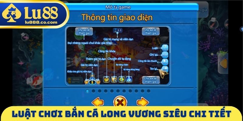 Luật chơi bắn cá Long Vương siêu chi tiết